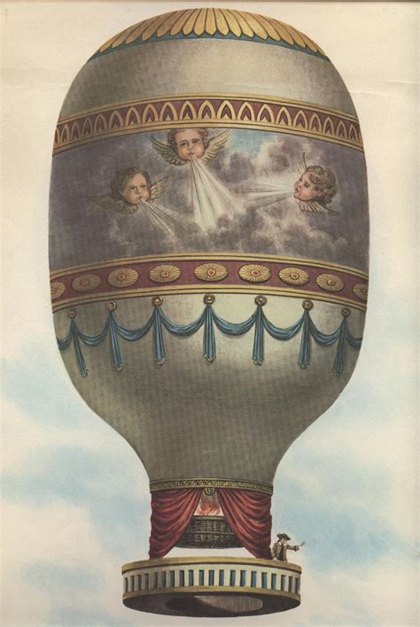 hot air balloon 1790s